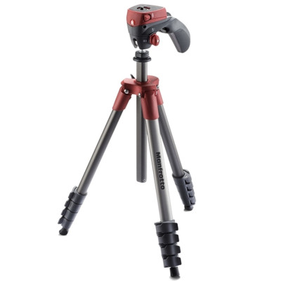 Штатив с головой Manfrotto Compact Action Красный