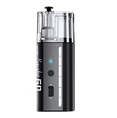 Портативный генератор дыма LensGo FOG MACHINE Smoke Go  Встроенный аккумулятор • Ёмкость аккумулятора 2550 мАч • Дополнительное крепление 1/4" • Дистанционное управление • Время работы до 25 мин • Мощность (макс) 30 Вт