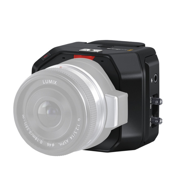 Студийная камера Blackmagic Micro Studio Camera 4K G2  Тип сенсора CMOS • Тип затвора: Electronic Rolling Shutter, Mechanical Focal Plane Shutter • Формат сенсора Micro 4/3 • Байонет камеры Micro 4/3 • Питание сетевой адаптер