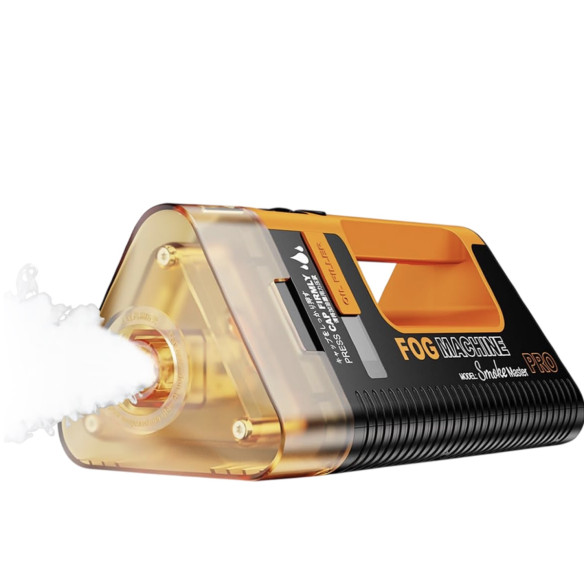 Портативный генератор дыма LensGo Smoke Master Pro  Встроенный аккумулятор • Ёмкость аккумулятора 5600 мАч • Дистанционное управление • Мощность (макс) 100 Вт • Питание Type-C, аккумулятор 18650 x8