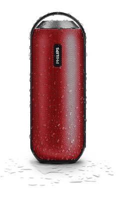 Портативная водонепроницаемая колонка Philips BT6000R Red