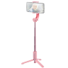 Стабилизатор одноосевой Momax Selfie Stable для iPhone и других смартфонов Pink