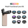 Комплект объективов Apexel 22x Telephoto 10-in-1 Kit для смартфона