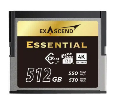 Карта памяти Exascend Essential CFast 2.0 512GB