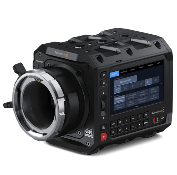 Кинокамера Blackmagic PYXIS 6K Cinema Box (PL-mount)  Тип сенсора CMOS • Формат сенсора Full Frame • Байонет камеры PL-mount (ARRI) • Динамический диапазон 13 • Выходы сигнала 12G-SDI • Питание аккумулятор BP-U (Sony), сетевой адаптер • Cенсорный дисплей • Поддержка карт памяти CFexpress B