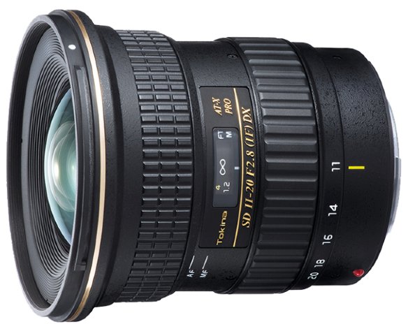 Объектив Tokina 11-20 mm f/2.8 AT-X PRO DX для Canon  Широкоугольный Zoom-объектив • Крепление Canon EF и EF-S • 11 - 20 мм, F2.80 • Для неполнокадровых фотоаппаратов • Автоматическая фокусировка • Минимальное расстояние фокусировки 0.28 м