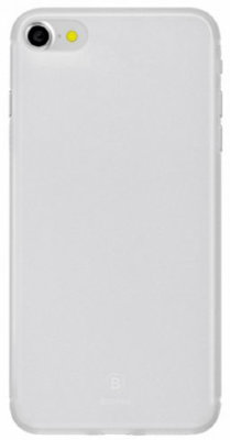 Чехол Baseus Slim Case Transparent для iPhone 8/7 White WIAPIPH7-CT02  Прозрачный и тонкий чехол накладка для iPhone 8/7, выполненный из прочного полипропилена