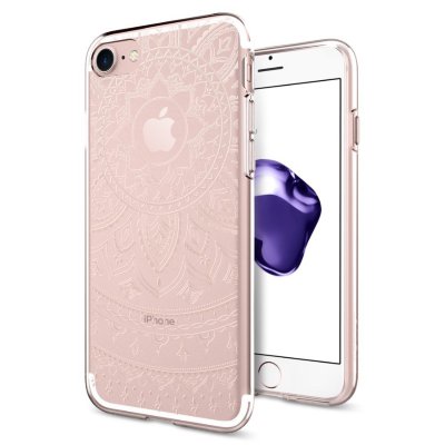 Клип-кейс Spigen для iPhone 8/7 Liquid Crystal Shine Clear 042CS20959  Экстравагантный ультратонкий чехол от Spigen с красивым узором
