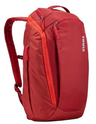 Рюкзак Thule EnRoute Backpack 23L Red Feather для ноутбука 15&quot;  Отделение для ноутбука до 15" •  Светоотражающие элементы •  Защищенный карман SafeZone • Воздухопроницаемая спинка • Внешнее отделение быстрого доступа • Точка крепления фонарика