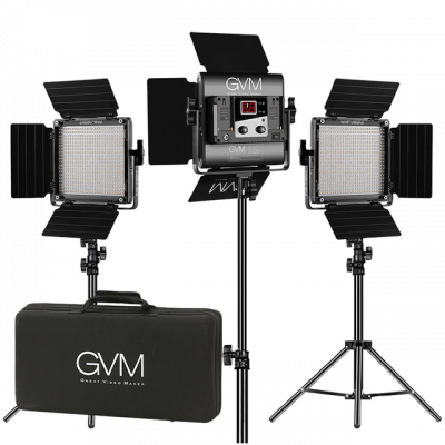 Комплект осветителей (3шт) GVM 560AS