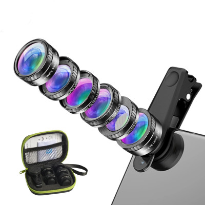 Комплект объективов и фильтров Apexel 6-in-1 Kit для смартфона
