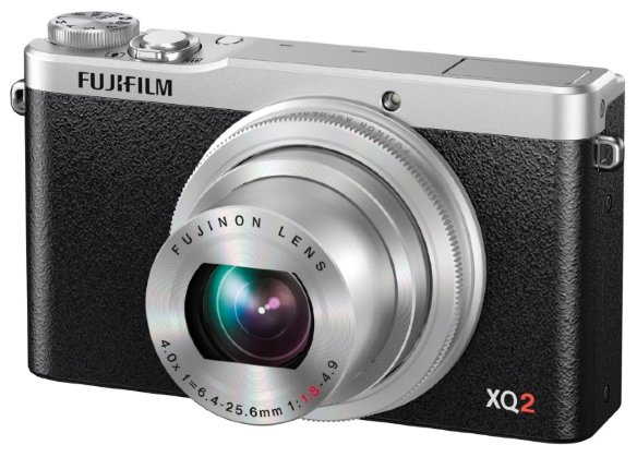 Цифровой фотоаппарат FujiFilm XQ2 Silver-Black  Фотокамера с суперзумом; • Матрица 14,5 МП (2/3"); • Оптический зум 4x; • Экран 3"; • Вес камеры 206 г