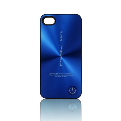 Аккумулятор-чехол для iPhone 4/4S MiPow 2200 mAh Maca SP103A Blue