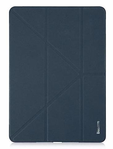 Чехол-книжка Baseus Simplism Y-Type Leather Case Blue для iPad Pro 10.5&quot;  Стильный и удобный чехол-книжка • Функция подставки с разными углами наклона