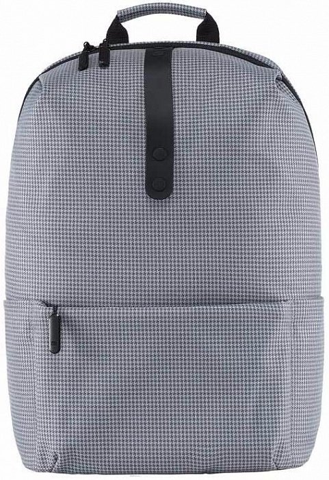 Рюкзак для ноутбука 15.6&quot; Xiaomi Backpack College Style Grey   Водонепроницаемый • Удобен при длительном ношении • Стильный дизайн