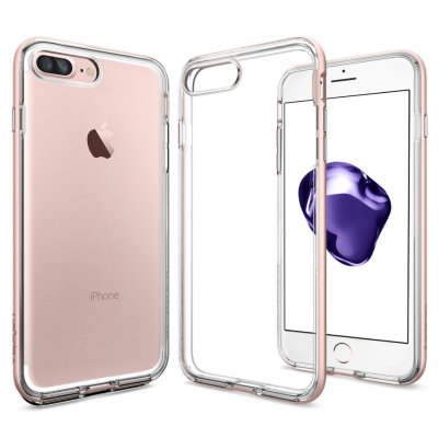 Чехол Spigen для iPhone 8/7 Plus Neo Hybrid Crystal Rose Gold 043CS20542