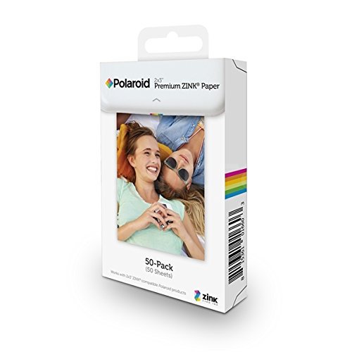 Фотобумага (картридж) Polaroid ZINK для Polaroid Mint (50 листов)  Набор на 50 снимков • размер фотографии: 50 x 75 мм • Для Polaroid Mint