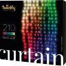 Смарт-гирлянда-штора Twinkly Curtain Special Edition 210 LED с Wi-Fi и Bluetooth (TWW210SPP-TEU)