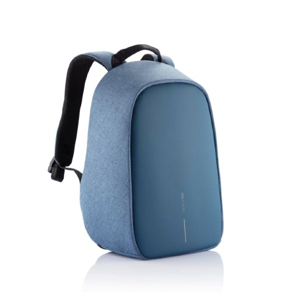 Рюкзак для ноутбука до 13,3&quot; XD Design Bobby Hero Small (P705.709), голубой  • Защита от краж и вскрытий • Отделения для ноутбука и планшета, складная перегородка • USB-порт для зарядки гаджетов • Экологичный, переработанный материал • Крепление для очков на лямке • Для ноутбука с диагональю до 13,3 дюймов и планшета с диагональю до 10 дюймов.