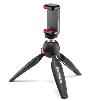 Штатив настольный Manfrotto Pixi с держателем смартфона