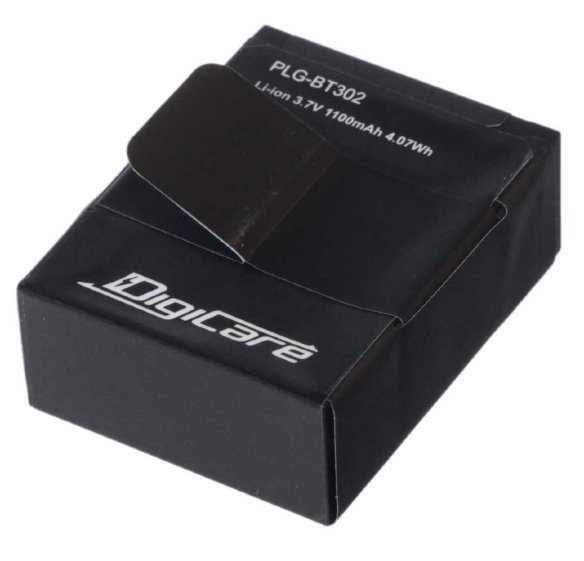 Аккумулятор DigiCare для GoPro HERO3+ / HERO3  Аналог аккумулятора GoPro AHDBT-302 для HERO3 и HERO3+ • емкость 1000 мА