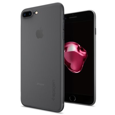 Клип-кейс Spigen для iPhone 8/7 Plus Air Skin Black 043CS20870  Самый тонкий и самый прочный чехол от Spigen