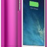 Чехол-аккумулятор Mophie Juice Pack Helium 1500mAh Metallic Pink для iPhone 5/5S/SE