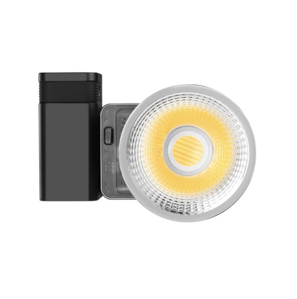 Осветитель Zhiyun MOLUS X60 COB Light Combo Kit (PLX105)  Мощность 60 Вт • Количество диодов: 1 • Диапазон цветовой температуры: 2700 ~ 6500K • Питание съемный аккумулятор, от сети, USB • Крепление насадок байонет ZY/Bowens • Поддержка USB-PD • Возможности регулировки: яркость, цветовая температура