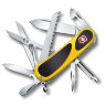 Нож Victorinox EvoGrip 18 Yellow-Black 2.4913.C8