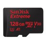 Карта памяти SanDisk Extreme microSDXC 128 Gb UHS-I 3 90 MB/s + Adapter