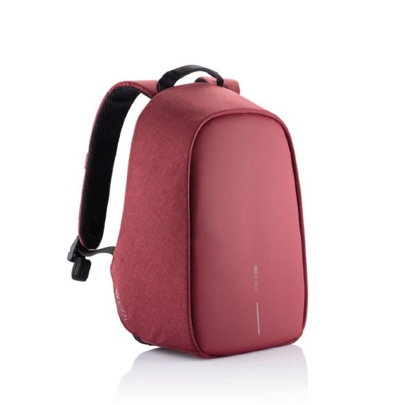 Рюкзак для ноутбука до 13,3&quot; XD Design Bobby Hero Small (P705.704), красный  • Защита от краж и вскрытий • Отделения для ноутбука и планшета, складная перегородка • USB-порт для зарядки гаджетов • Экологичный, переработанный материал • Крепление для очков на лямке • Для ноутбука с диагональю до 13,3 дюймов и планшета с диагональю до 10 дюймов.
