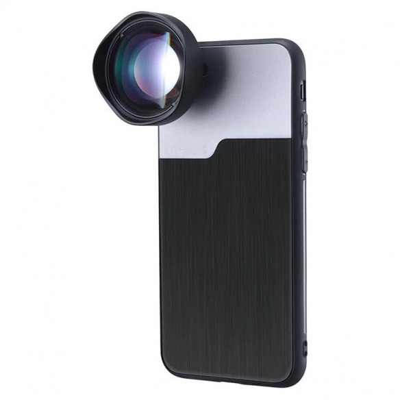 Чехол с креплением для объектива Ulanzi для iPhone SE 2020  • Особенности конструкции: байонет для объектива 17мм • Вид чехла: накладка  •  алюминий, поликарбонат, термополиуретан  •  Вес: 40 г