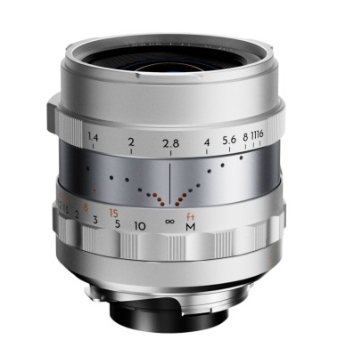 Объектив Thypoch Simera FF 28mm f1.4 M-Mount Серебро  Байонет объектива M-mount (Leica) • Покрытие матрицы Fullframe • Фокусное расстояние 28 мм • Фокусировка ручная • Диафрагма f1.4 - f16 • Диаметр резьбы на объективе 49 мм