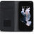 Чехол-бумажник Moshi Overture Charcoal Black для iPhone X/XS  - Чехол-бумажник Moshi Overture Charcoal Black для iPhone X/XS 