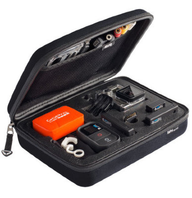 Кейс для GoPro средний SP Gadgets POV CASE 3.0 Small Black (52030)  Средний кейс для удобной переноски и хранения камеры GoPro и аксессуаров • размер 220 x 170 x 68 мм • для всех камер GoPro