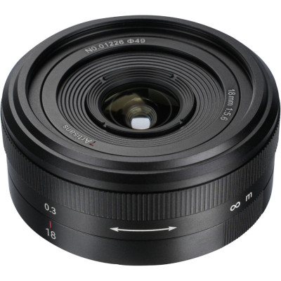 Объектив 7Artisans 18mm F5.6 L-mount  Байонет объектива L-mount (Leica/Panasonic/Sigma) • Покрытие матрицы Fullframe • Фокусное расстояние 18 мм • Фокусировка ручная • Максимальная диафрагма f5.6 • Угол зрения диагональ 98.7°