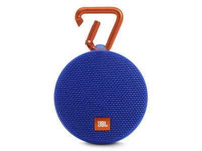 Портативная колонка JBL Clip 2 Blue  Благодаря встроенному карабину, удобно брать в поход и вешать на рюкзак • Защита от брызг • Мощность 3 Вт  • Линейный вход • Bluetooth