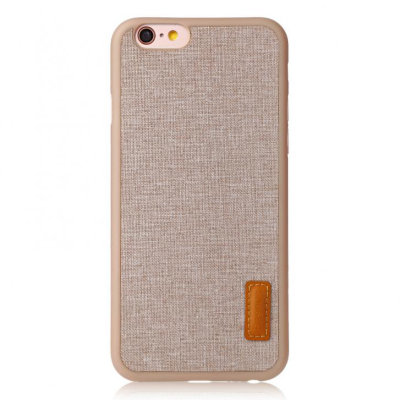 Чехол Baseus Grain Case Khaki For iPhone 8/7 Plus  Чехол-накладка для iPhone 8/7 Plus, выполненный из полипропилена и высококачественной ткани.