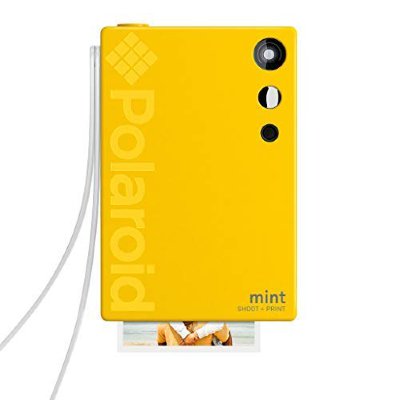 Моментальный фотоаппарат + портативный принтер Polaroid Mint Yellow