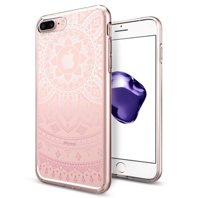 Клип-кейс Spigen для iPhone 8/7 Plus Liquid Crystal Shine Pink 043CS20960