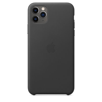 Кожаный чехол Apple Leather Folio Black (Черный) для iPhone 11 Pro Max