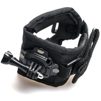Крепление-перчатка на руку для GoPro Glove Mount с поворотной платформой  Крепление-перчатка с поворотной платформой на 360º • удобно крепится и сидит на руке • для всех камер GoPro