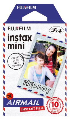 Картридж (кассета) FujiFilm Colorfilm Instax Mini Airmail 10 фото для Instax Mini 9/8/7S/25/50S/70/90/Hello Kitty