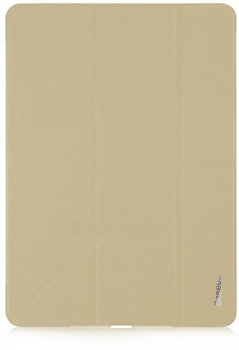 Чехол-книжка Baseus Simplism Y-Type Leather Case Khaki для iPad Pro 12.9&quot;  Стильный и удобный чехол-книжка • Функция подставки с разными углами наклона