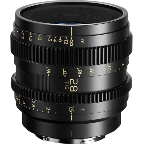 Объектив Thypoch Simera-C 28mm T1.5 FF Prime Cine E-mount  Байонет объектива E-mount (Sony) • Покрытие матрицы Fullframe • Фокусное расстояние 28 мм • Фокусировка ручная • Диафрагма f1.5 - f16 • Диаметр резьбы на объективе 62 мм • Зубчатое кольцо