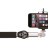 Селфи-монопод Hoox Selfie Stick 810 Series Silver с пристяжным пультом Bluetooth  - Селфи-монопод Hoox Selfie Stick 810 Series Silver