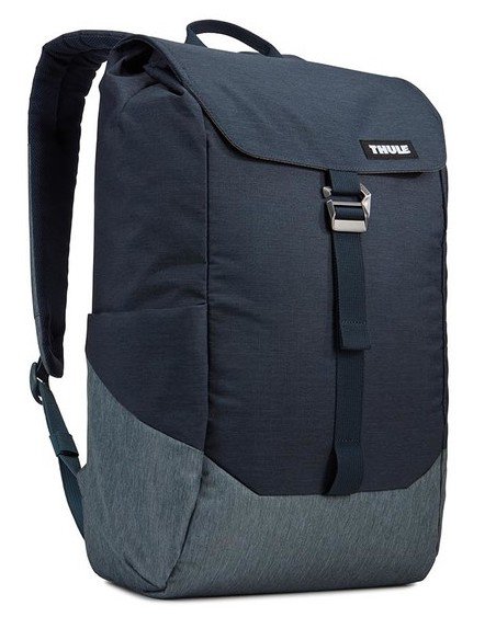 Рюкзак Thule Lithos Backpack 16L Carbon Blue для ноутбука 15&quot;  Регулировка ремней • Емкий карман с мягкой подкладкой • Накладной карман для защиты планшета • Застежка-клапан