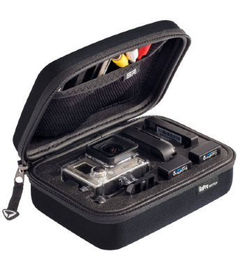 Кейс для ГоуПро малый SP Gadgets POV CASE 3.0 XS Black (53030)  Малый кейс для удобной переноски и хранения камеры GoPro и аксессуаров • размер 165 x 120 x 68 мм • для всех камер GoPro
