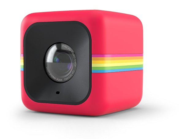 Экшн-камера Polaroid Cube Red  Ультракомпактная экшн-камера • Видео Full HD 1080p • Матрица 5 МП •32 Мб встроенной флэш-памяти