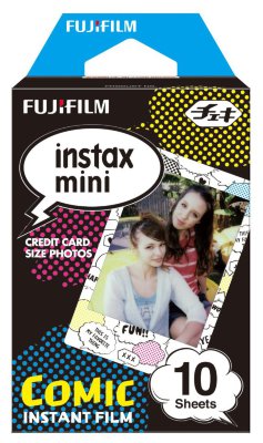 Картридж (кассета) FujiFilm Colorfilm Instax Mini Comic 10 фото для Instax Mini 9/8/7S/25/50S/70/90/Hello Kitty